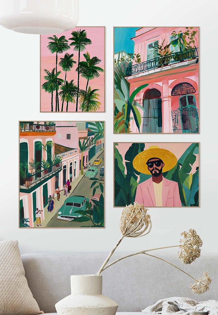 Orange Wallz CUBAN STYLE SET