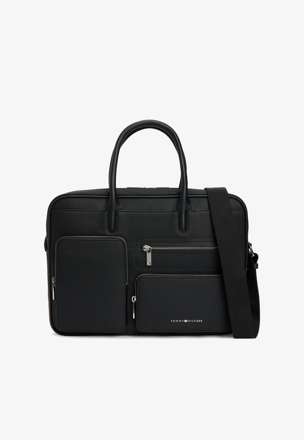 Tommy Hilfiger MODERN BUSINESS UNISEX - Laptop bag - black