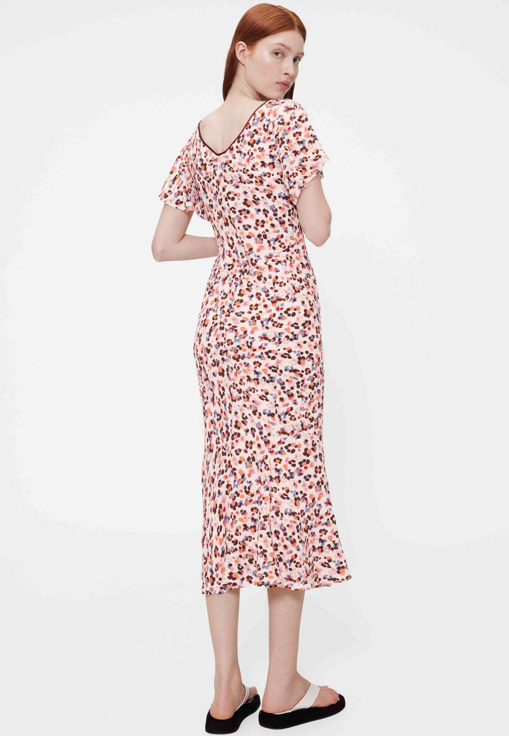 GAP GAP STUDIO PRINT MIDI DRESS