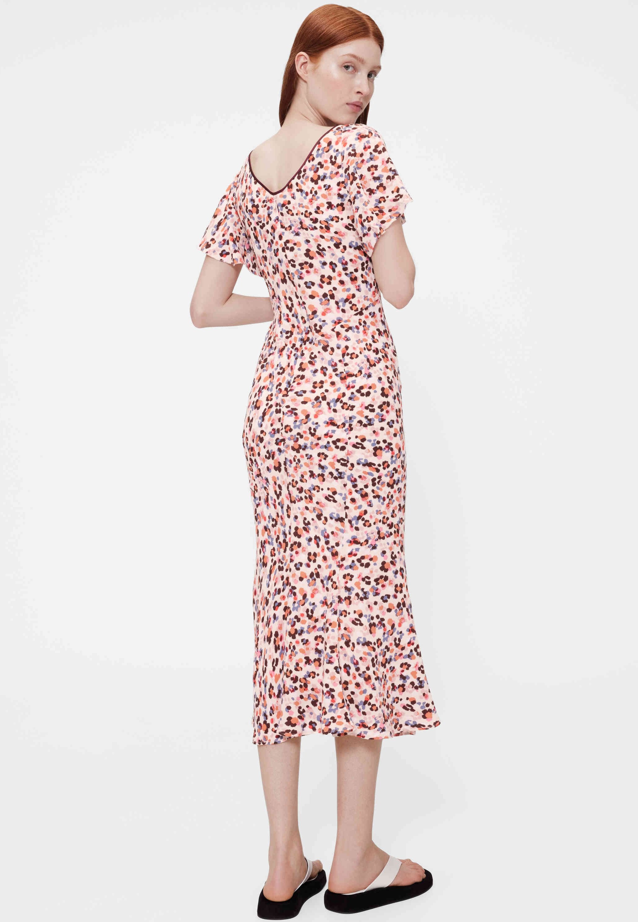 GAP GAP STUDIO PRINT MIDI DRESS