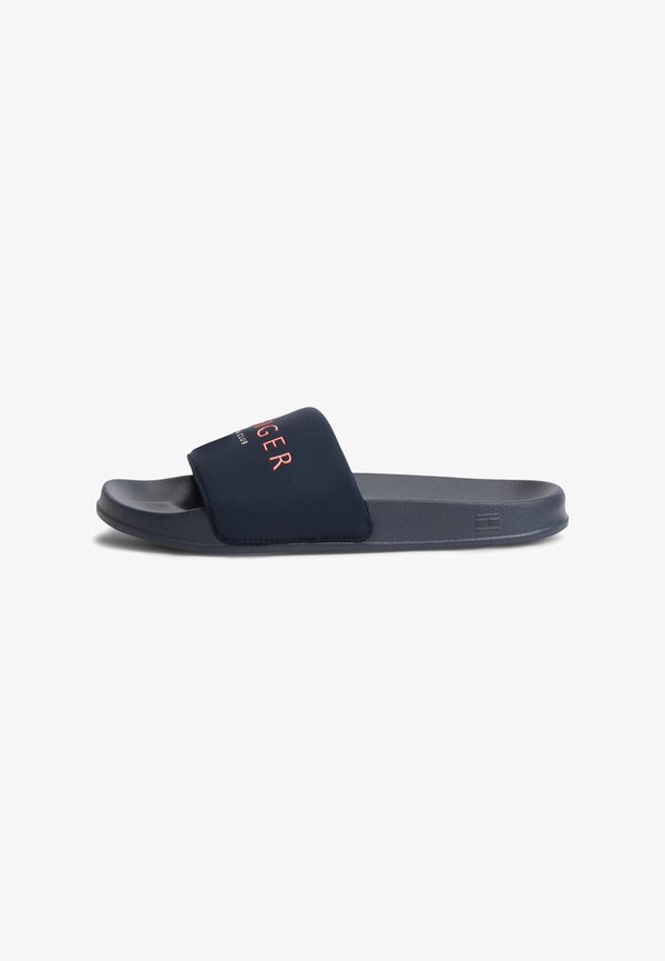 Tommy Hilfiger POOL SLIDE - Pool slides - desert sky