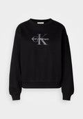 Calvin Klein Jeans MONOLOGO  - Sweatshirt - black