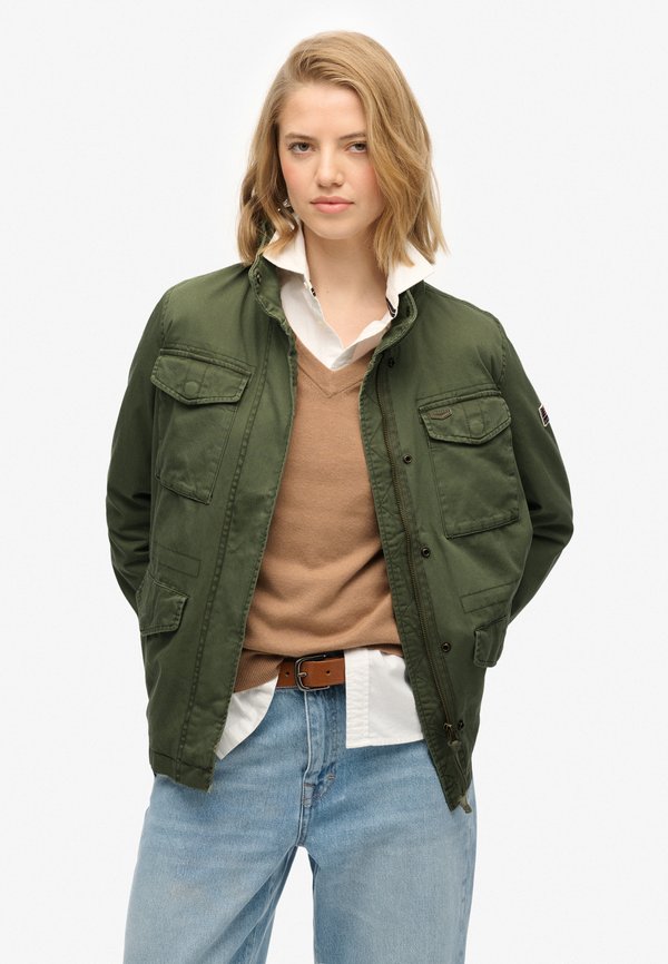 Superdry & Co Summer jacket - dusty olive green