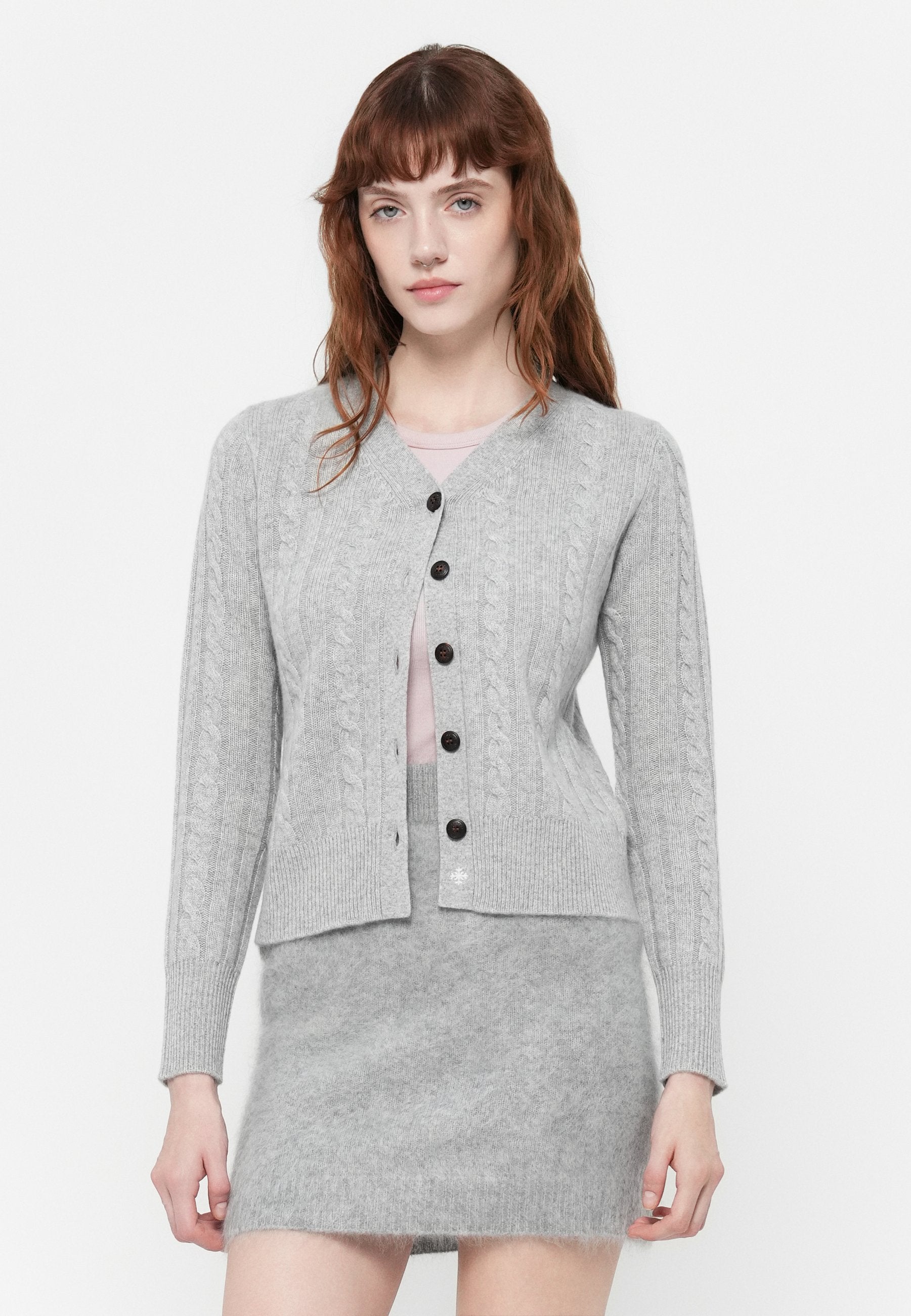 pure cashmere MINI SKIRT
