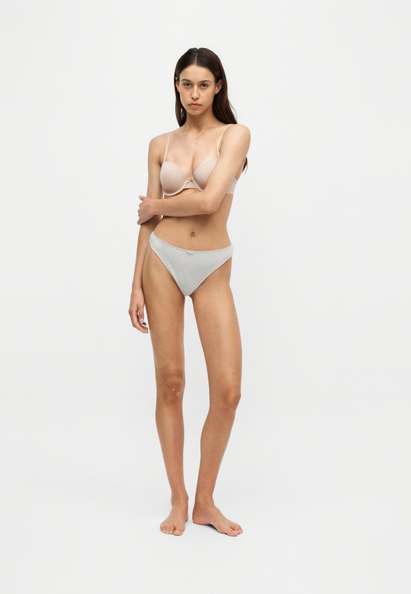 ONLY ONLCARLA THONG 3 PACK - Thong - light grey melange