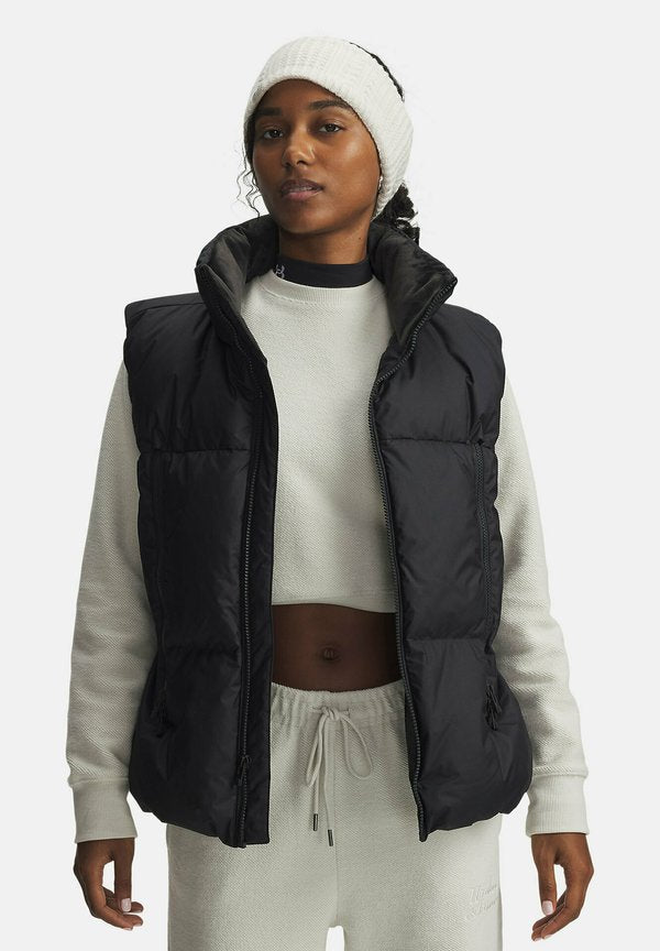 Under Armour OUTWEAR LIMITLESS PUFFER - Waistcoat - black