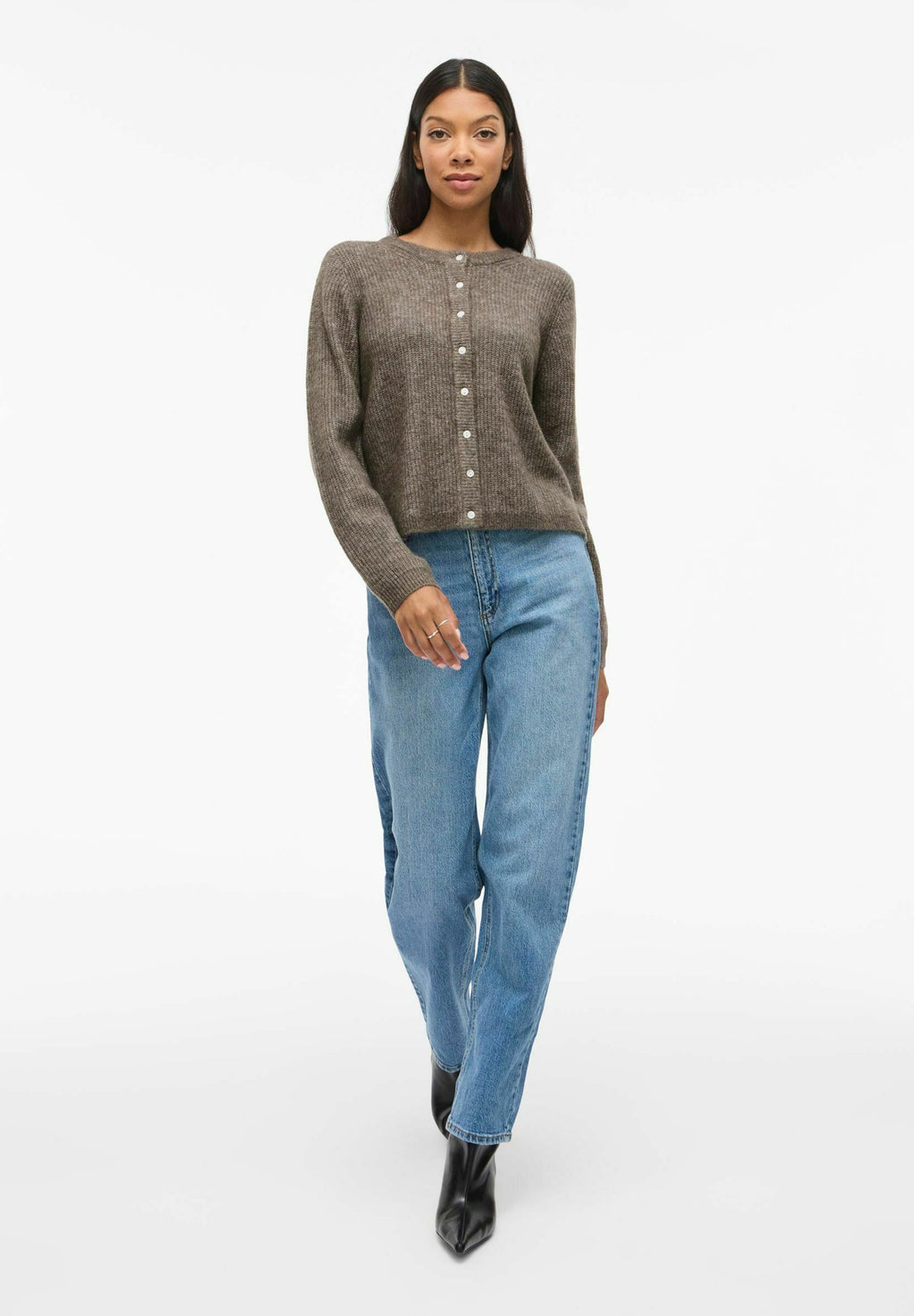 VILA VILORY O-NECK L/S KNIT CARDIGAN-NOOS