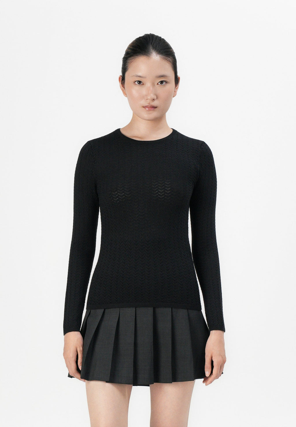 Selected SLFNAJA TIGHT O NECK