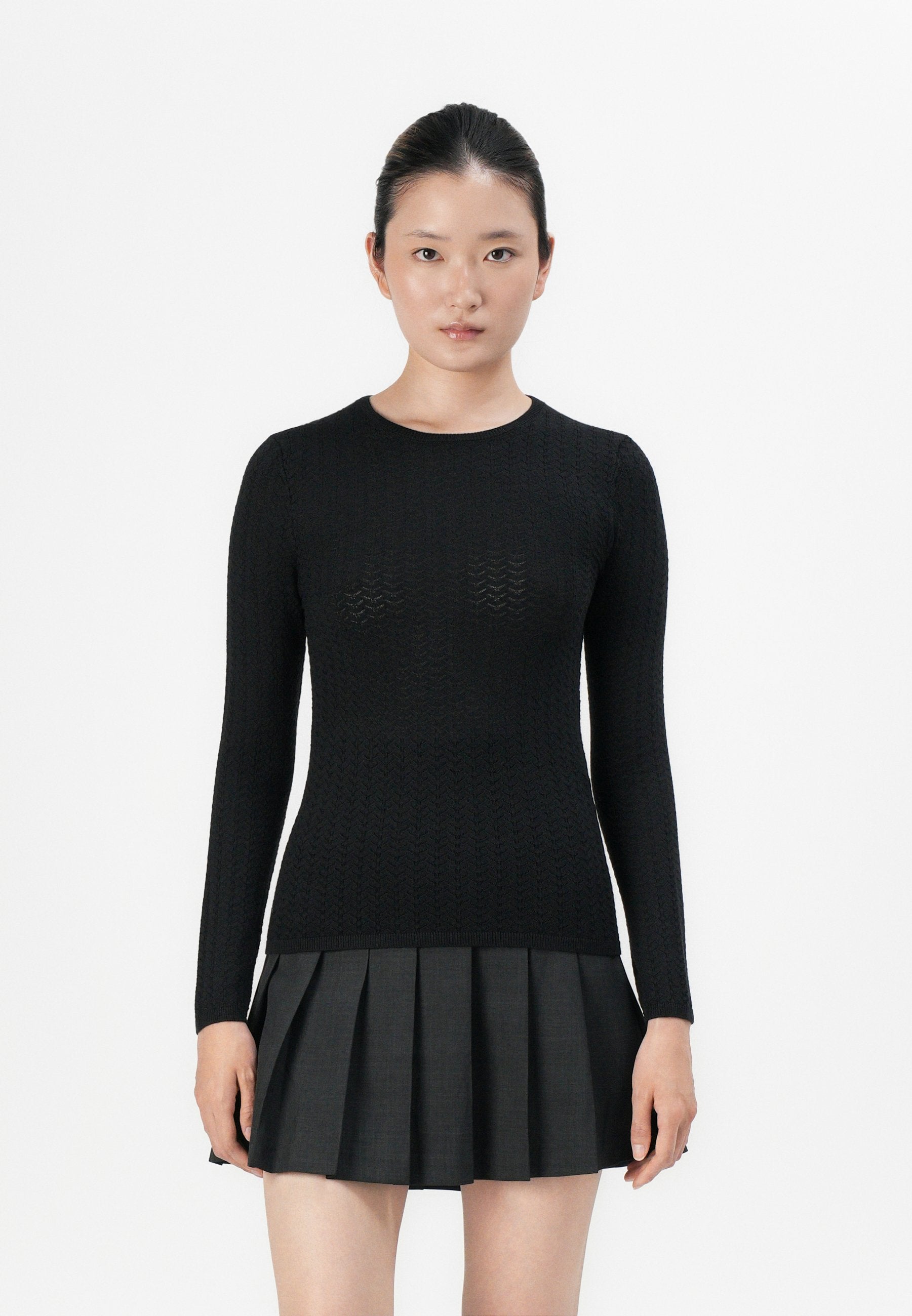 Selected SLFNAJA TIGHT O NECK