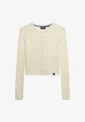 Superdry & Co LIGHT ESSENTIAL  - Cardigan - off white