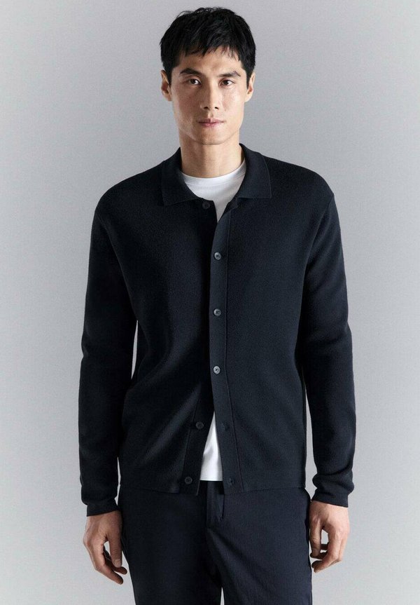 Mango Cardigan - royal blue
