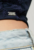 Superdry & Co FLORAL EMBROIDERED CORSET