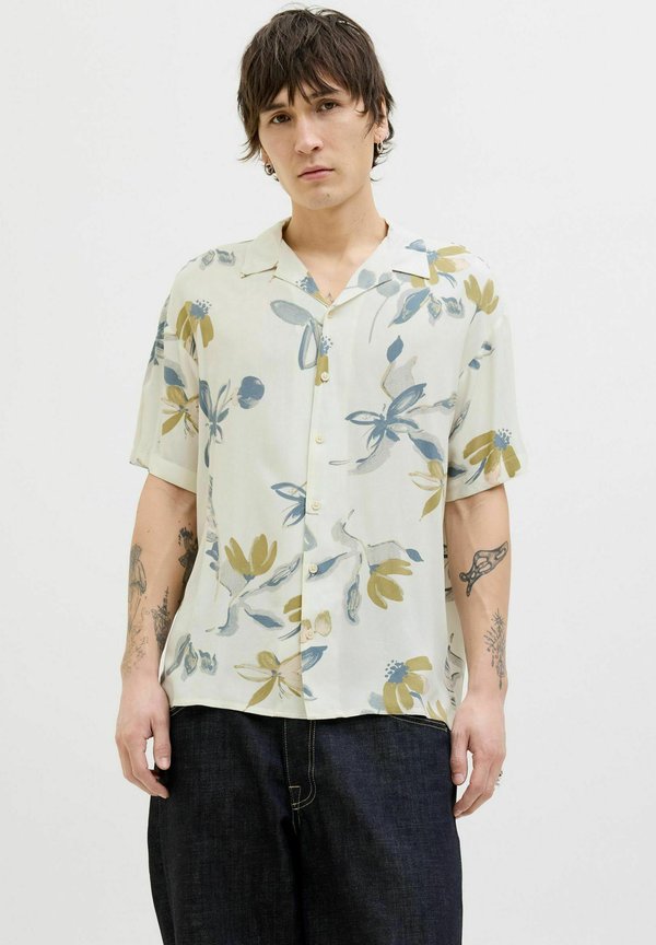 Jack & Jones Resort Relaxed Fit - Shirt - cloud dancer