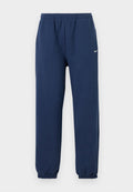 Nike Sportswear W NK STDO FLC MW HR OS CFF PNT - Tracksuit bottoms - midnight navy/sail
