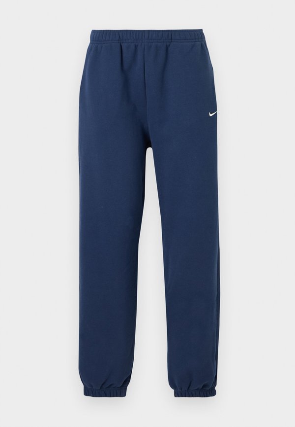 Nike Sportswear W NK STDO FLC MW HR OS CFF PNT - Tracksuit bottoms - midnight navy/sail