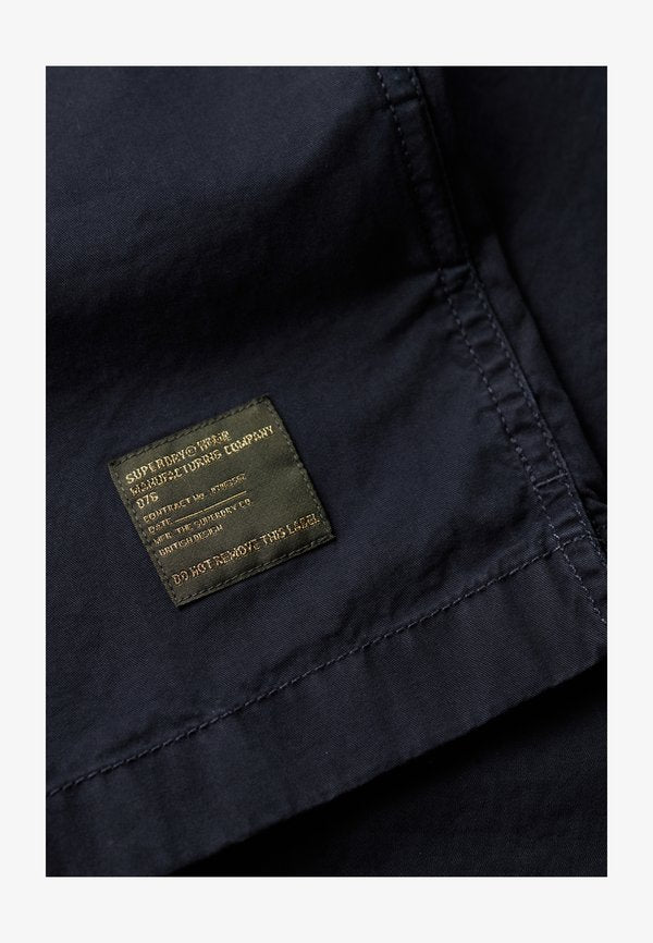 Superdry & Co MILITARY SHORT SLEEVE  - Shirt - eclipse navy