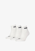 Puma QUARTER 3ER-PACK - Socks - white