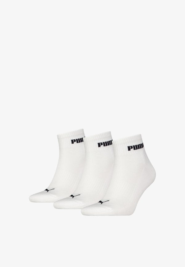 Puma QUARTER 3ER-PACK - Socks - white