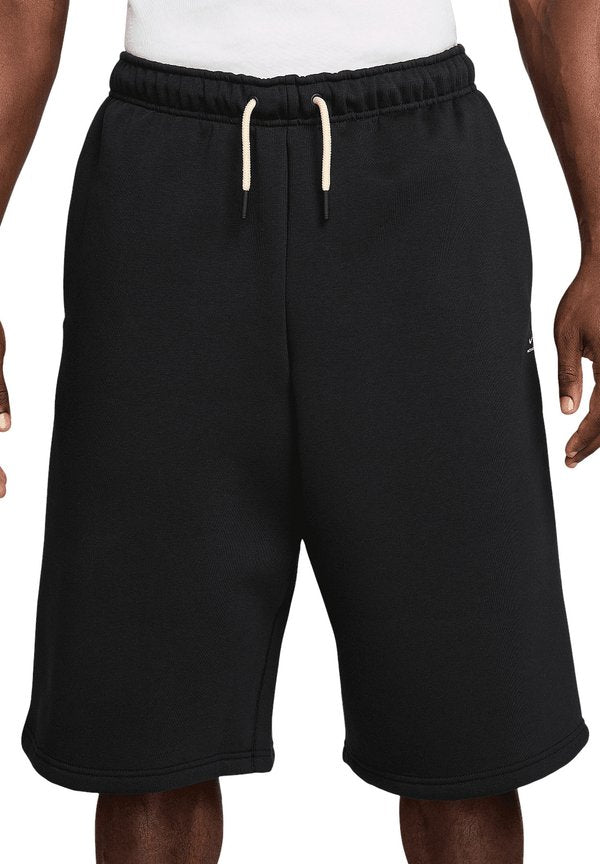 Nike Performance STANDARD ISSUE FLEECE 14IN - Sports shorts - black/pale ivory