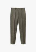 Mango Suit trousers - khaki