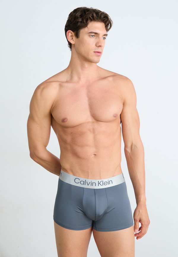 Calvin Klein Underwear 3 PACK - Trunks - red stamp/black/turbulence