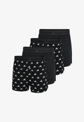 adidas Sportswear 4ER PACK ACTIVE - Trunks - schwarz