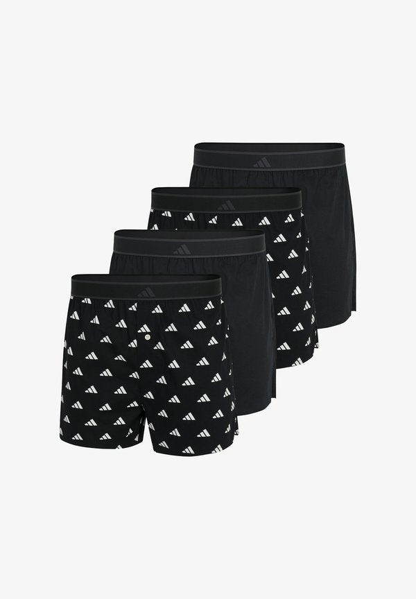 adidas Sportswear 4ER PACK ACTIVE - Trunks - schwarz