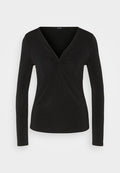 Vero Moda HEVI - Long sleeved top - black