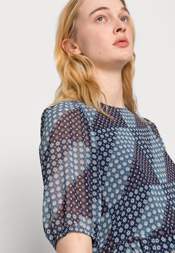 Vero Moda VMNATASHA PATCHWORK 2/4 BLOUSE