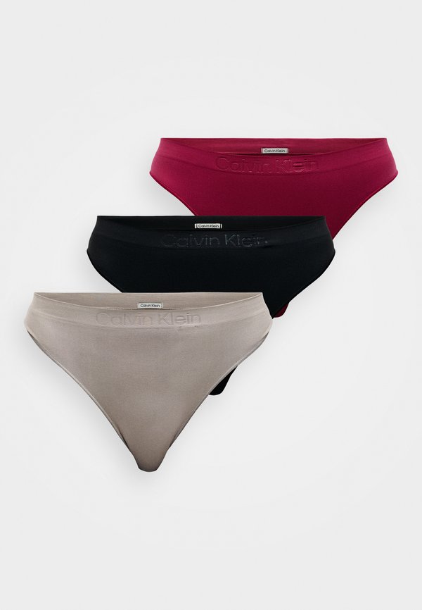 Calvin Klein Underwear THONG BONDED FLEX SEAMLESS 3 PACK