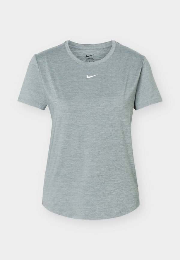 Nike Performance ONE CLASSIC - Sports T-shirt - smoke grey heather/white