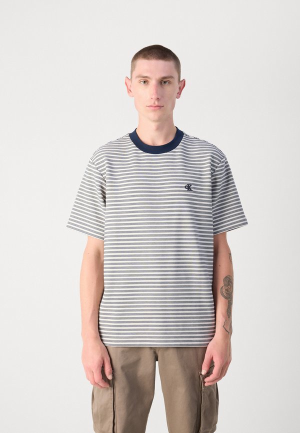 Calvin Klein STRIPED OTTOMAN TEE