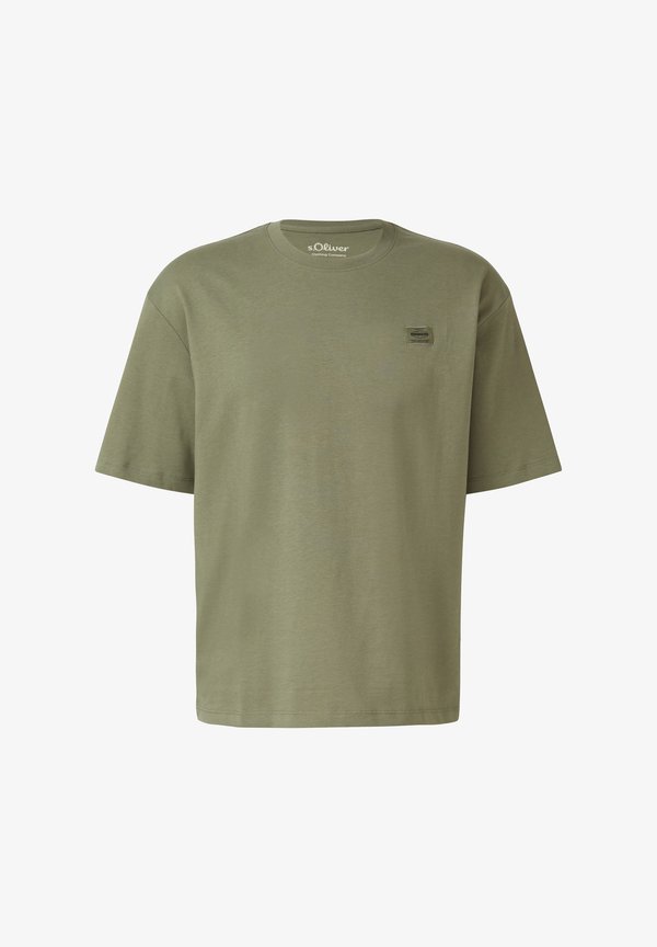 s.Oliver Basic T-shirt - olivgrün