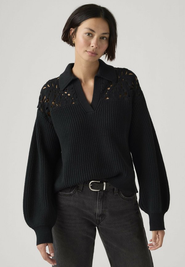 Levi's® BIANCA CROCHET   - Jumper - anthracite night - blacks