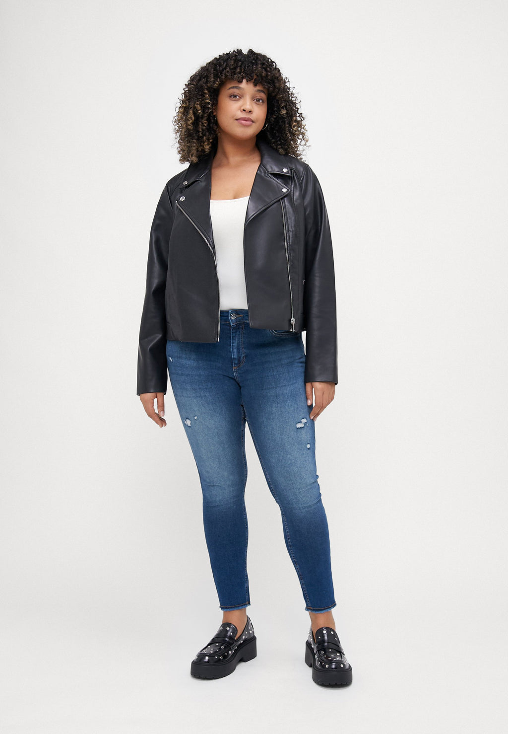 Skinny fit CARWILLY Mid waist Ankle length Media 2