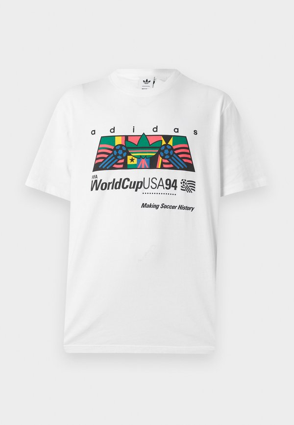 adidas Originals UNISEX - Print T-shirt - white