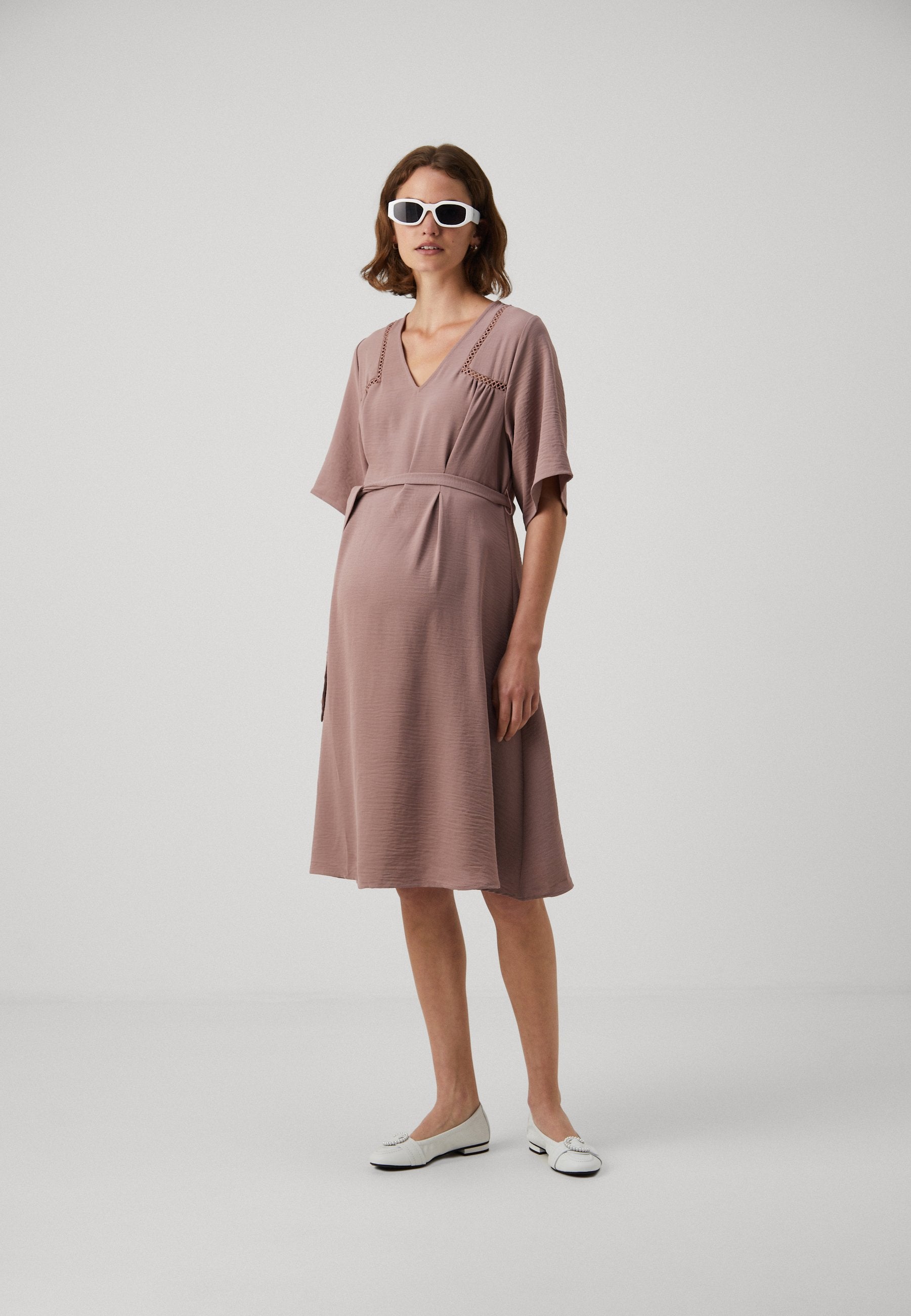 ONLY MATERNITY OLMMETTA FLOW LIFE DRESS