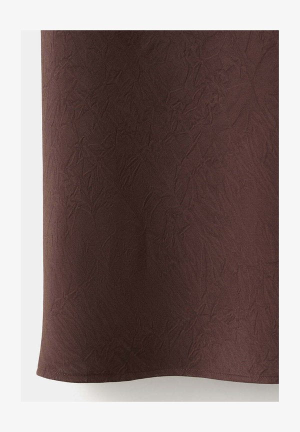 Mango ADULT - Maxi dress - dark brown