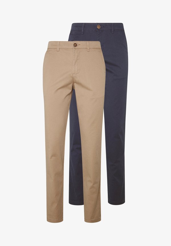 Jack & Jones JJIMARCO JJDAVE 2 PACK - Chinos - beige/navy blazer