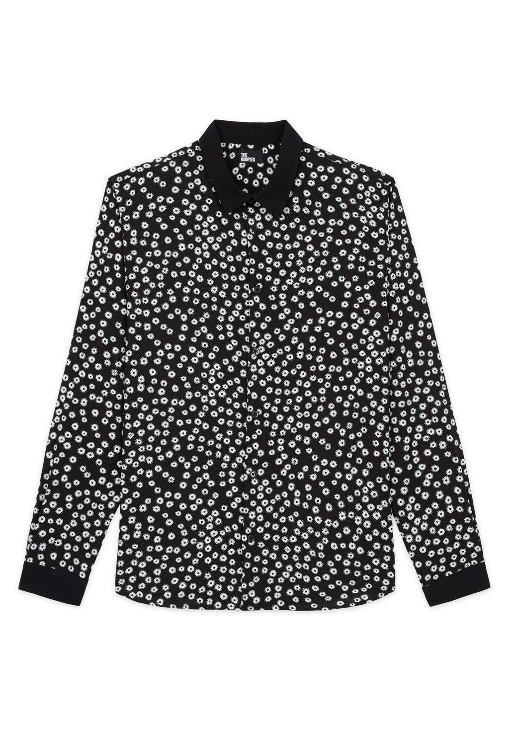The Kooples COL CLASSIQUE IMPRIMÉE