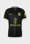 Nike Performance ATLETICO MADRID 2026 STADIUM HOME MENS - Club wear - black/volt