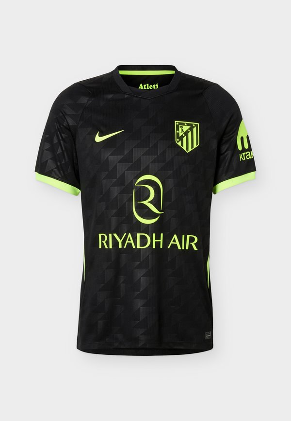 Nike Performance ATLETICO MADRID 2026 STADIUM HOME MENS - Club wear - black/volt