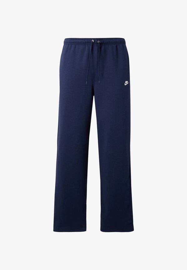 Nike Sportswear M NK CLUB BB BUNGEE PANT - Tracksuit bottoms - obsidian obsidian white