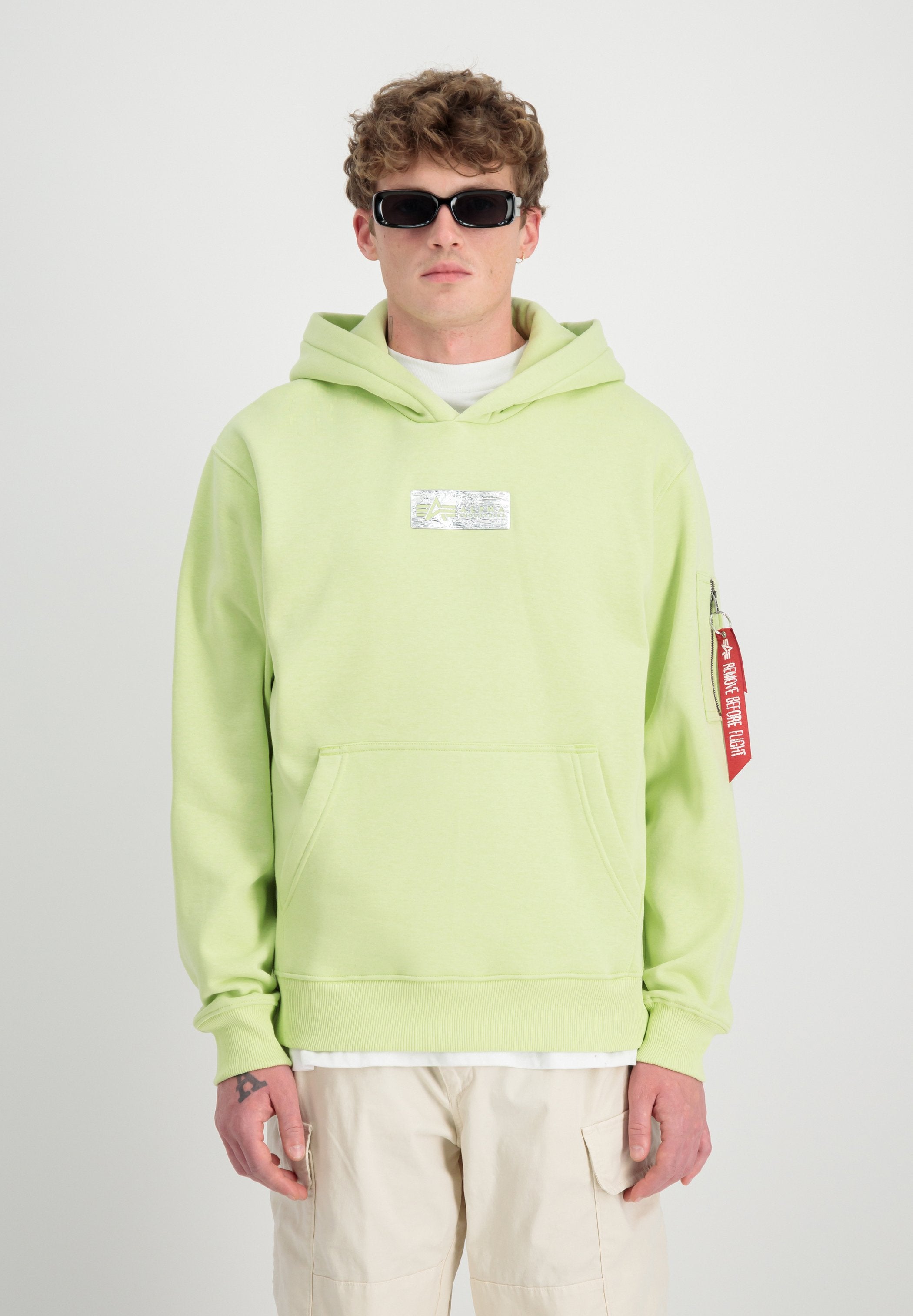 Alpha Industries ALPHA INDUSTRIES MEN - HOODIES METAL PLATE HOODY