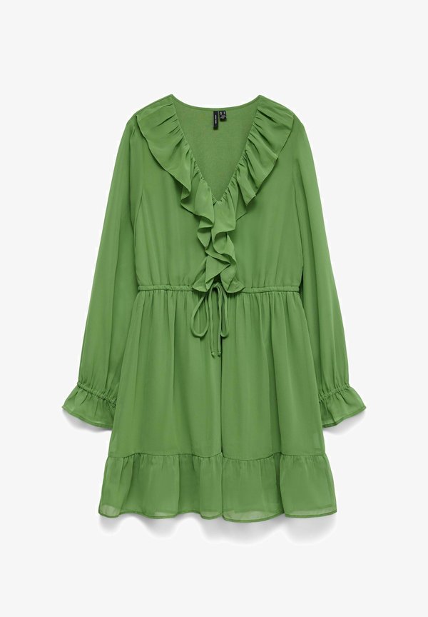 Vero Moda VMDORA Short - Day dress - kale