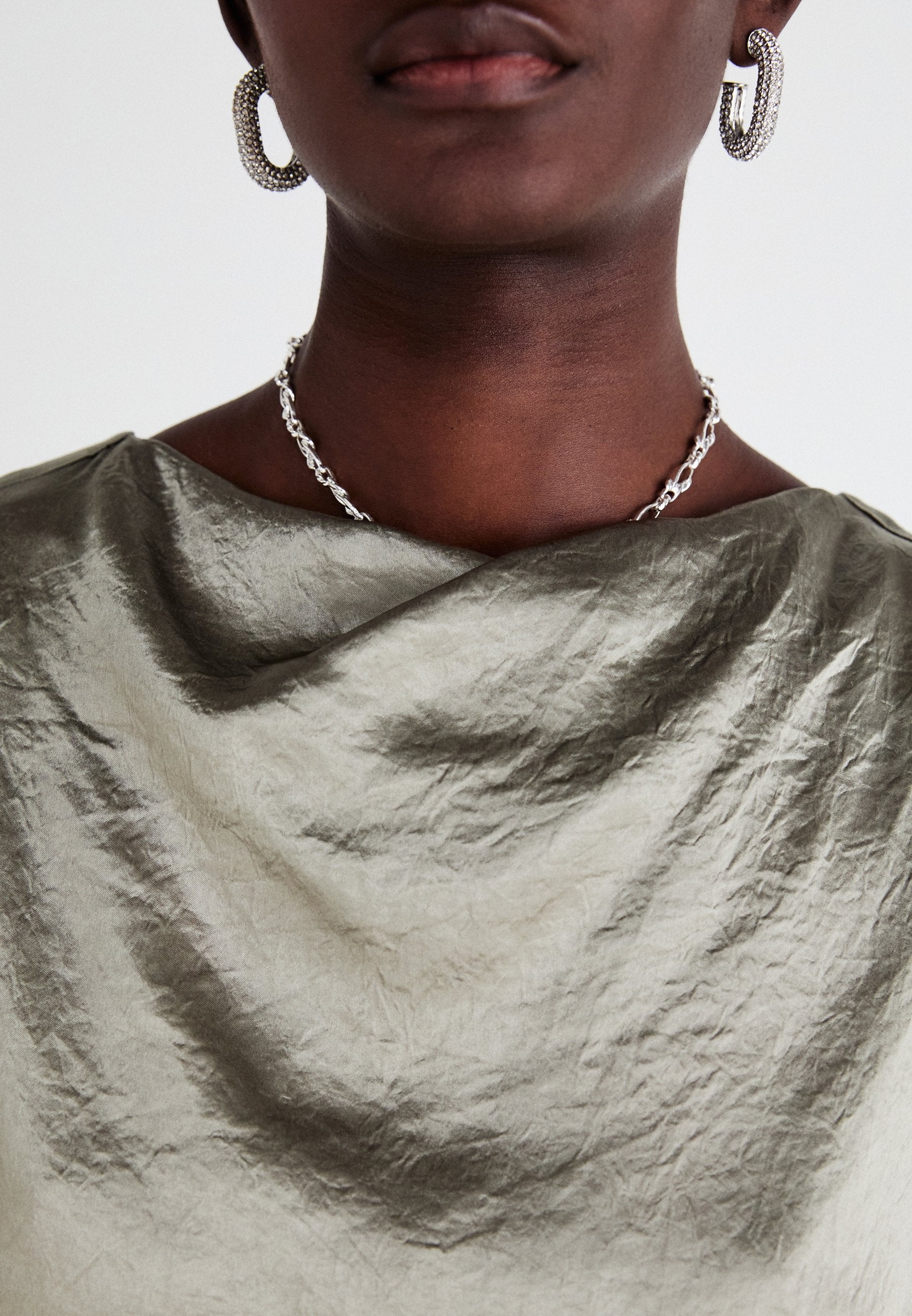 Selected Long sleeved high neck