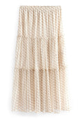 Next RUFFLE TULLE TIERED MAXI SKIRT