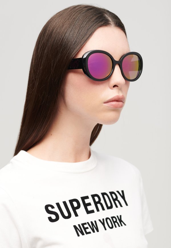 Superdry & Co Sunglasses - black   pink mirror