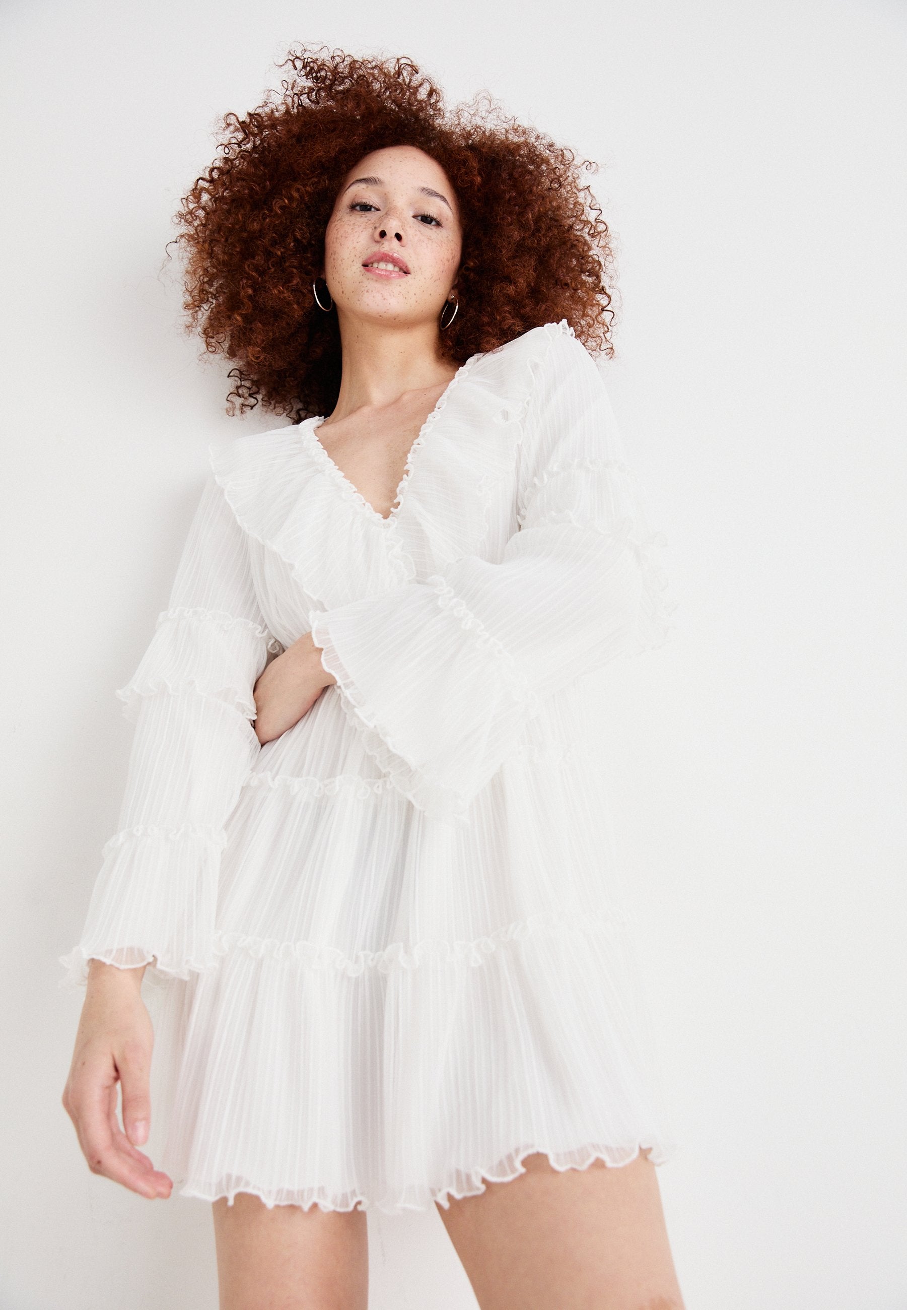 Gina Tricot PLEATED DRESS
