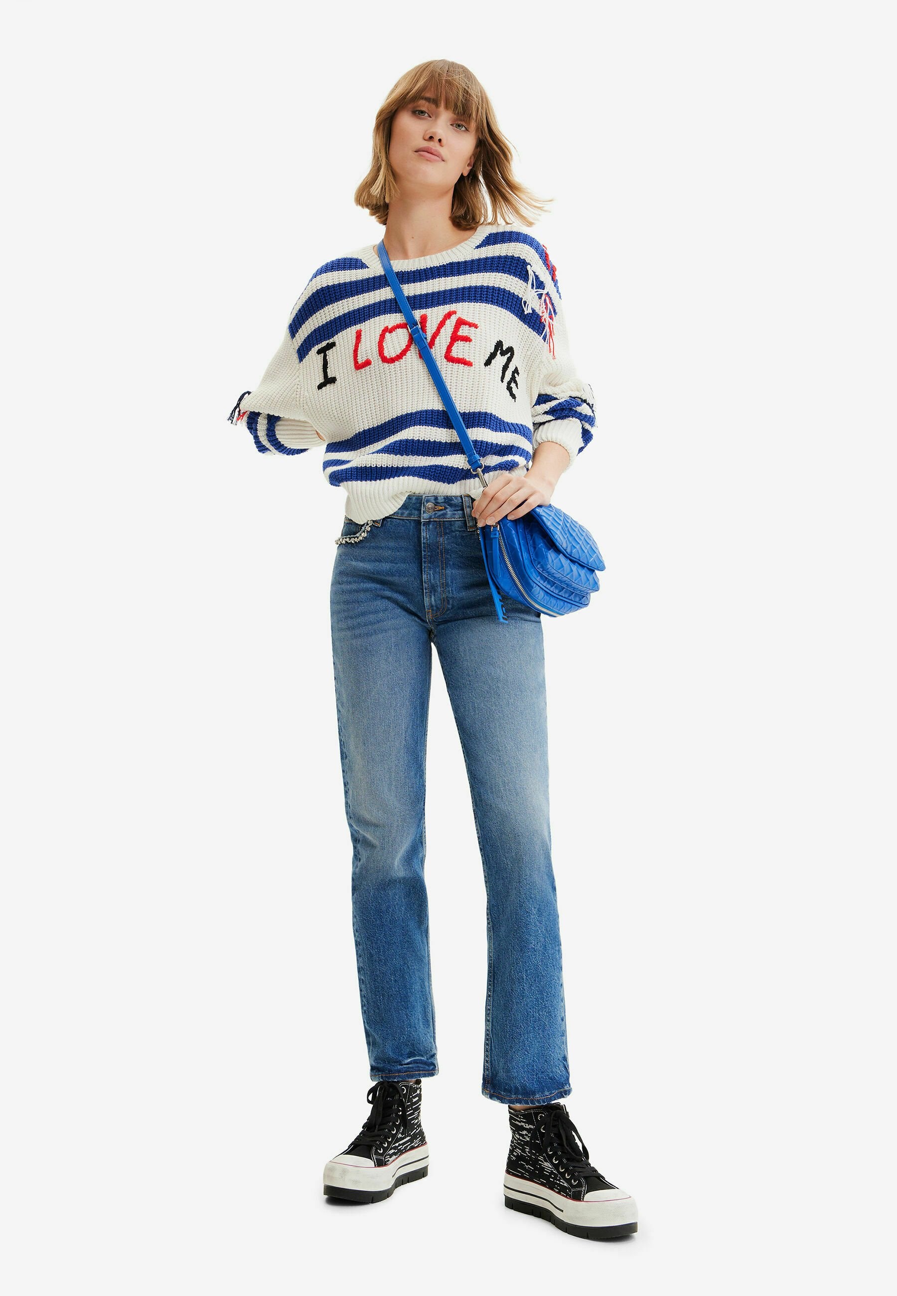Desigual RHINESTONE DETAILTRAIGHT